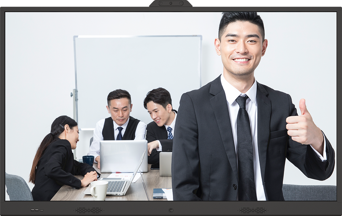 65寸壁掛式會議一體機(jī)